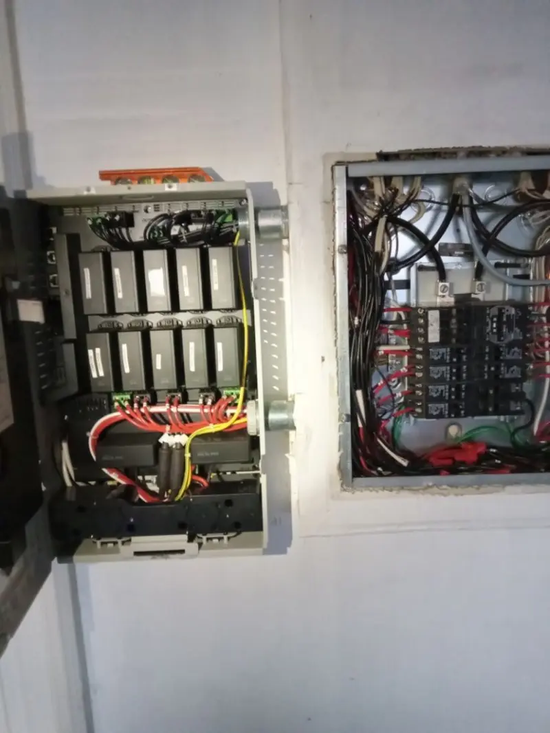 Electrical panel upgrade completed for Indoor Lighting Installation in Adairsville
